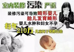 90%以上的妊妇、儿童正在搬入新家后有甲醛过敏